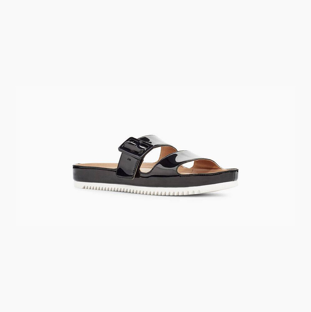 UGG Cooper Badtofflor Dam Svarta | XSEZWMT7