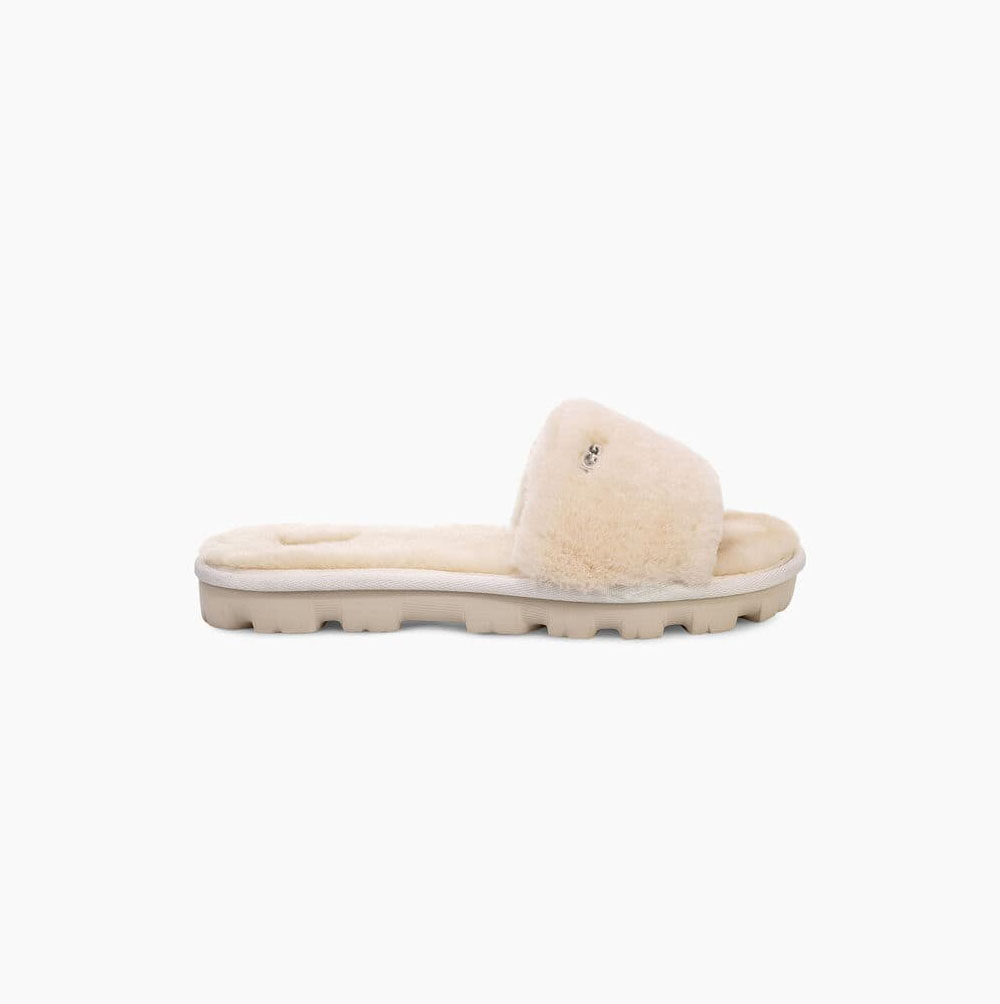 UGG Cozette Badtofflor Tofflor Dam Beige | R2WOBZPD