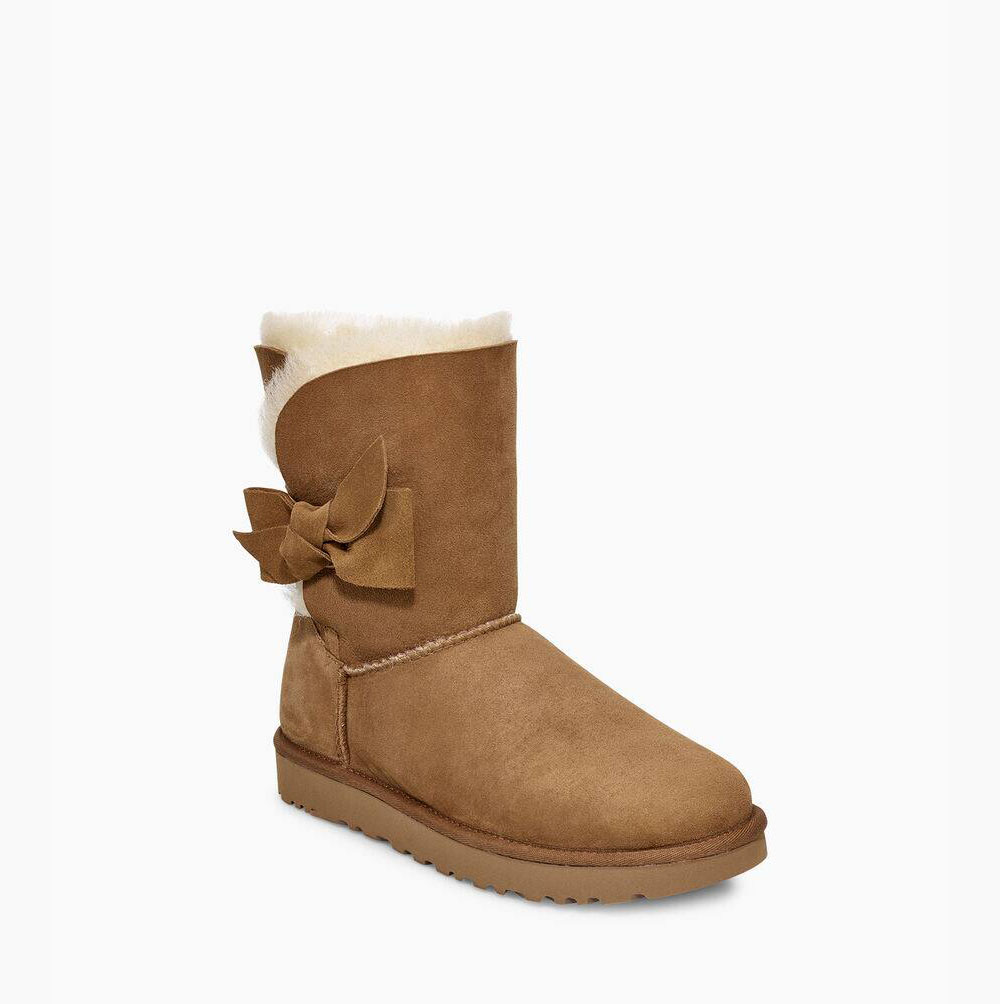 UGG Daelynn Bow Bow Boots Dam Bruna | 0R7G57Z1