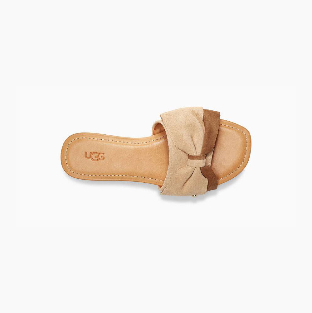 UGG Deanne Sandaler Dam Beige | 8X4Y15SW