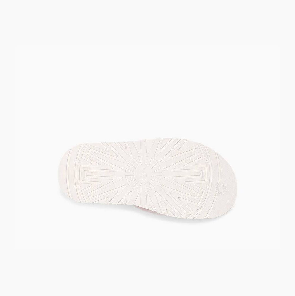 UGG Disco Checker Plattformstofflor Dam Rosa Blå | S6JCK76J