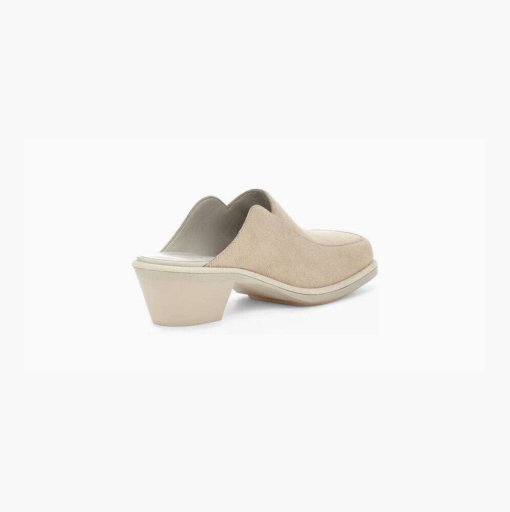 UGG Eckhaus Latta Block Cowboy Mule Mules Skor Dam Grå | DOB3ZG8A