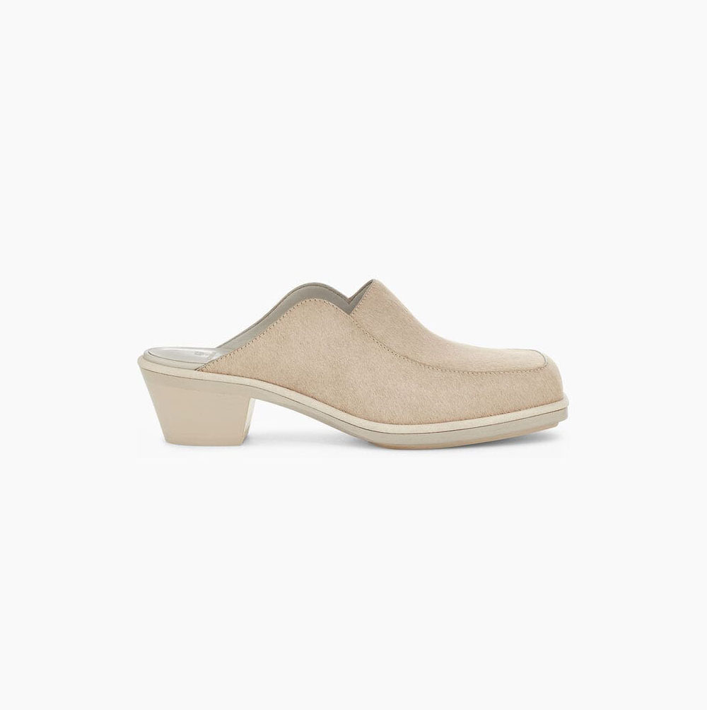 UGG Eckhaus Latta Block Cowboy Mule Mules Skor Dam Grå | DOB3ZG8A