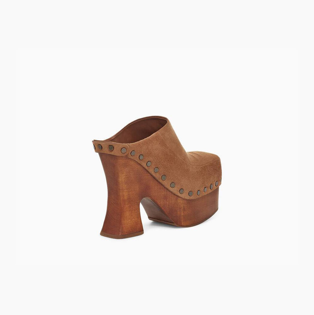 UGG Eckhaus Latta Boogie Platform Mules Skor Dam Bruna | YJHPU3CV