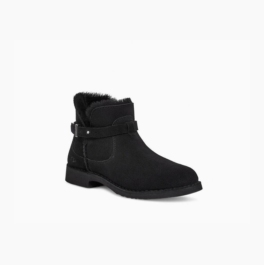 UGG Elisa Vinterkängor Dam Svarta | OUMOTJIQ