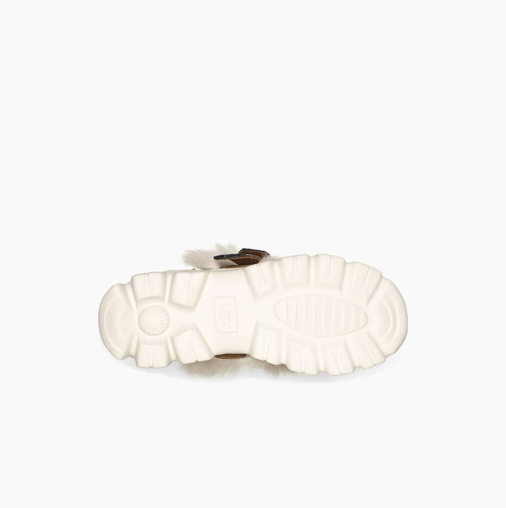 UGG Fluff Punk Ankelboots Dam Bruna | 3NH7E49A