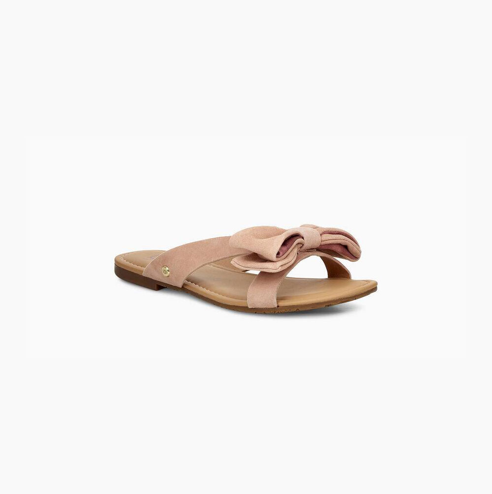 UGG Fonda Badtofflor Badtofflor Dam Rosa | KAF4YMPY
