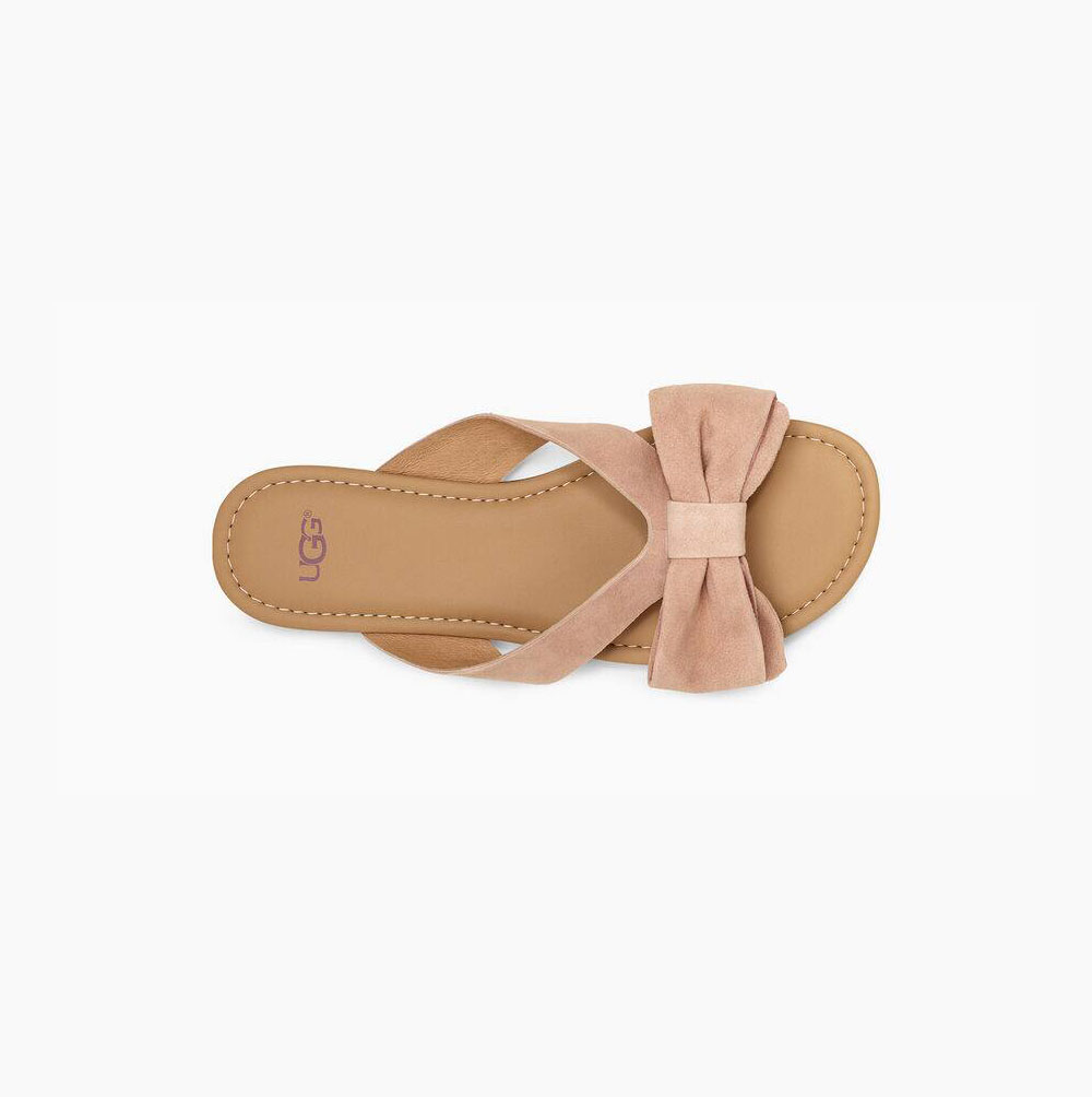 UGG Fonda Badtofflor Badtofflor Dam Rosa | KAF4YMPY