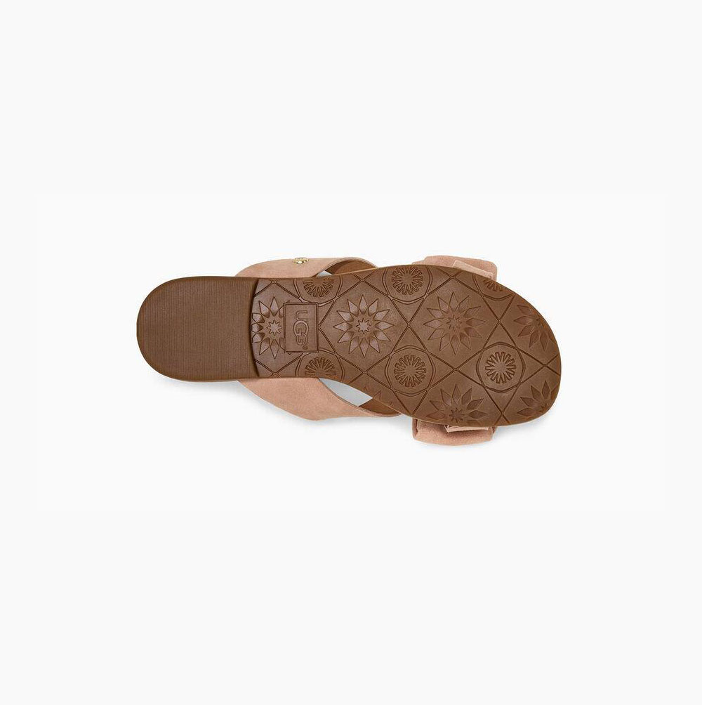 UGG Fonda Badtofflor Badtofflor Dam Rosa | KAF4YMPY