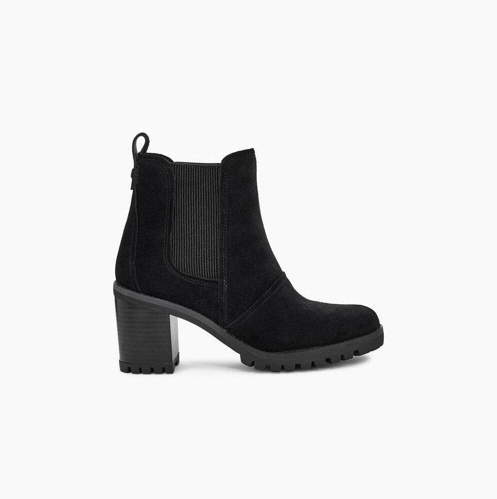 UGG Hazel Lackstövlar Dam Svarta | KRGALUEM