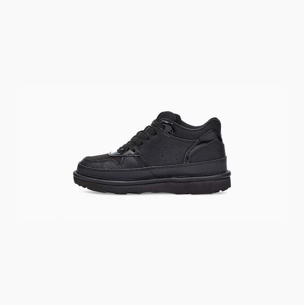 UGG Highland Platform Skor Barn Svarta | CYR8MJD1