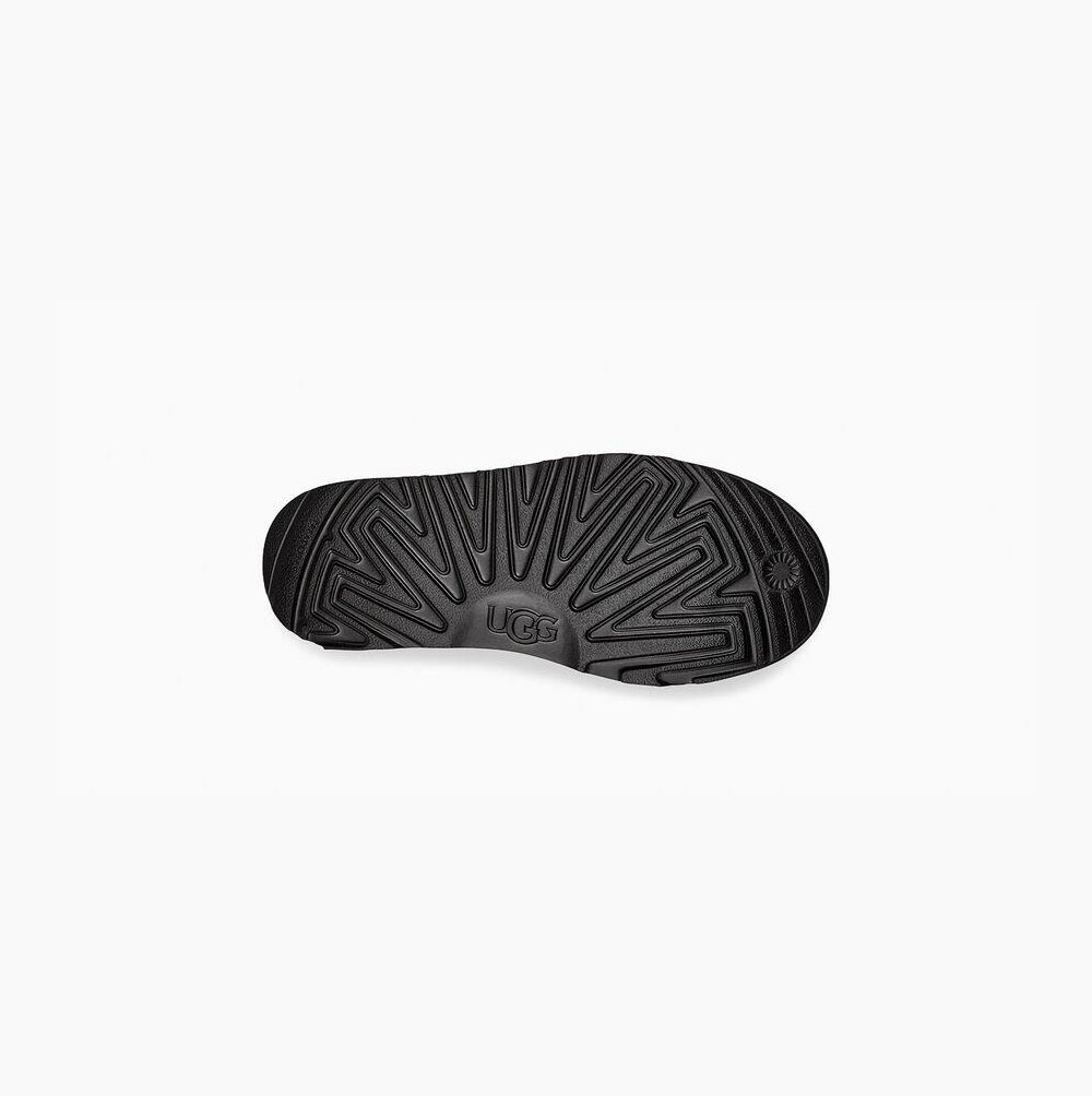 UGG Highland Platform Skor Barn Svarta | CYR8MJD1