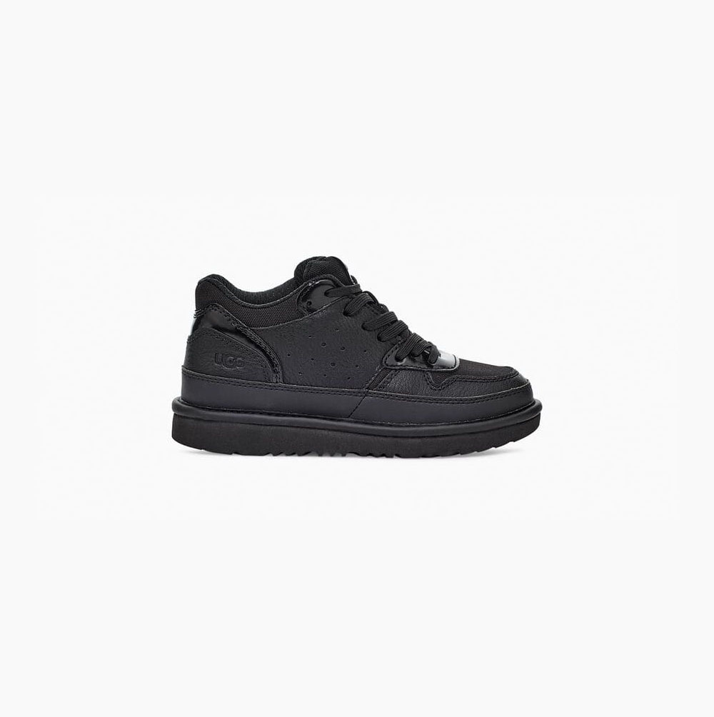 UGG Highland Platform Skor Barn Svarta | CYR8MJD1