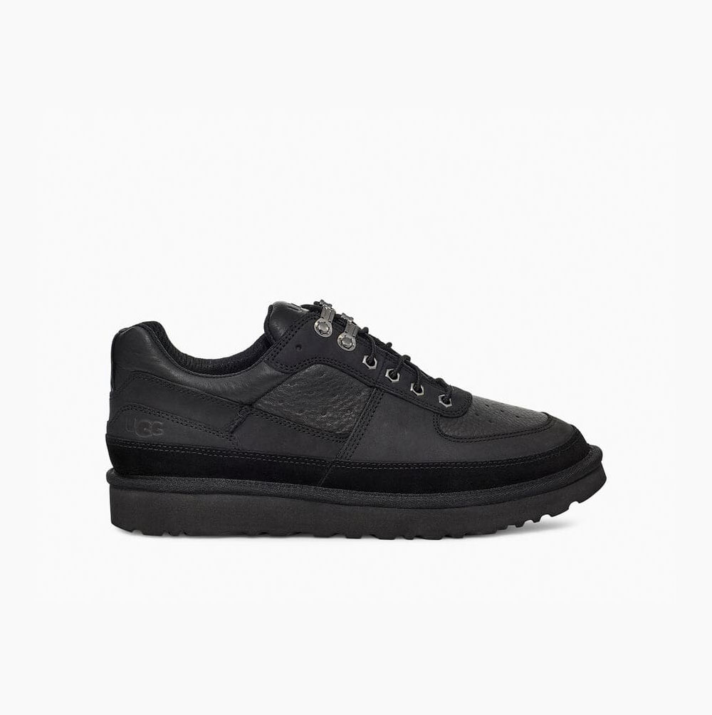UGG Highland Sport Hiker Low Vandringskängor Herr Svarta | 9XSGP06Y