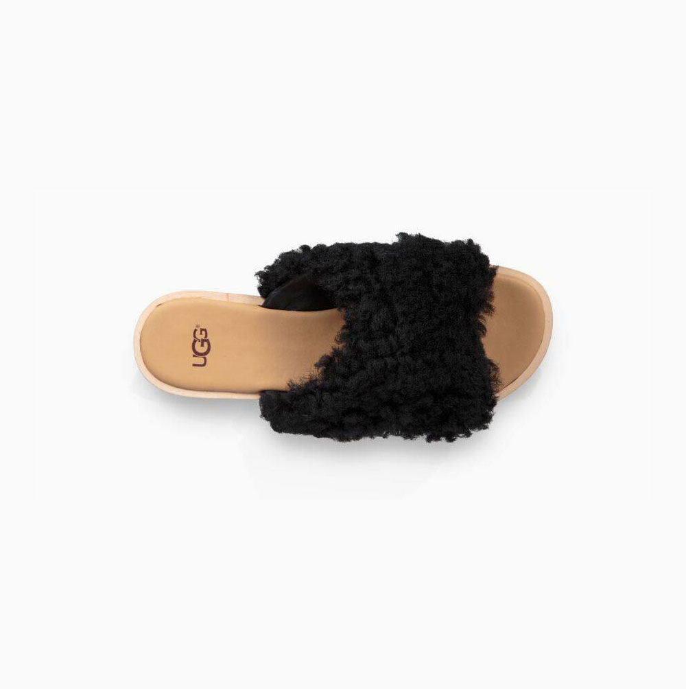 UGG Joni Badtofflor Badtofflor Dam Svarta | G3LKL6PC