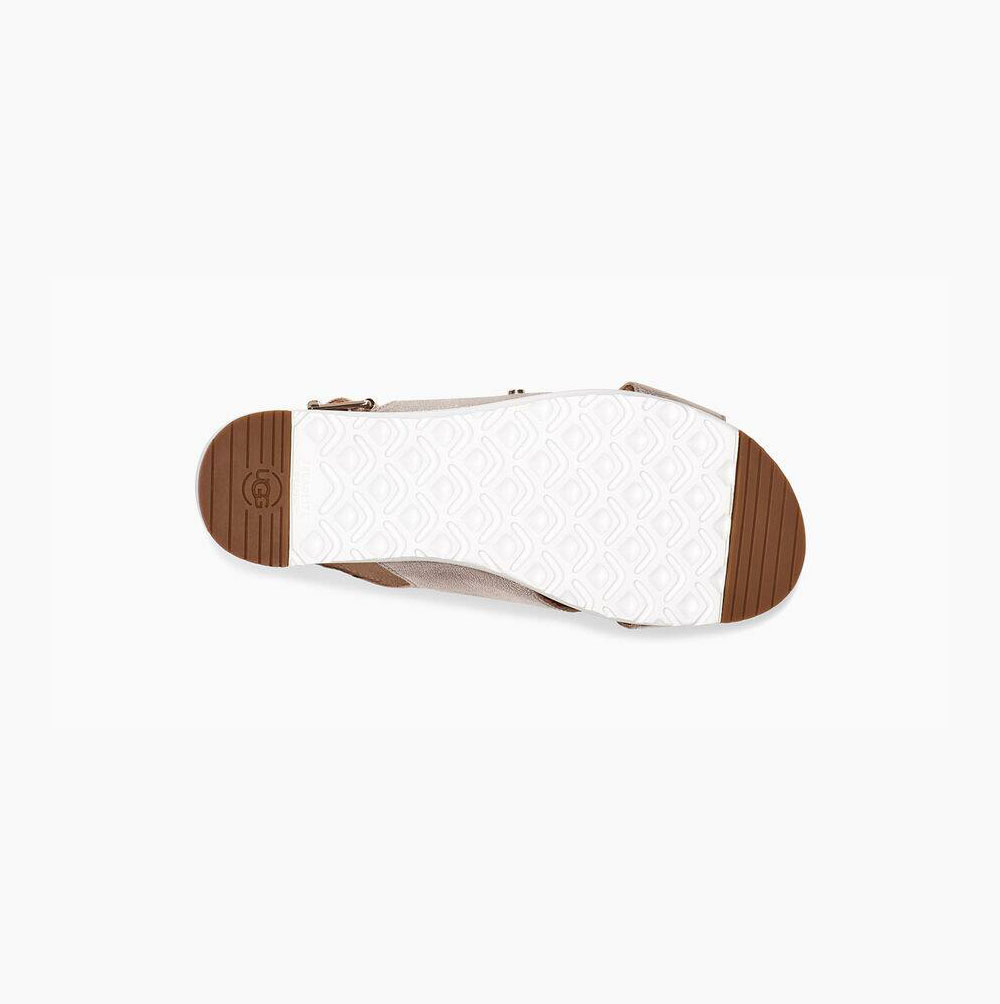 UGG Kamile Metallic Sandaler Dam Rosa | BSPU151B
