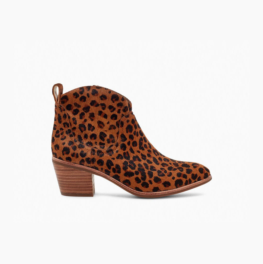 UGG Kingsburg Leopard Lackstövlar Dam Beige | 380LAJ78