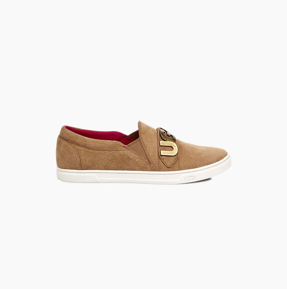 UGG Kitlyn Charm Slip On Sneakers Dam Bruna | 3RTXCGP6