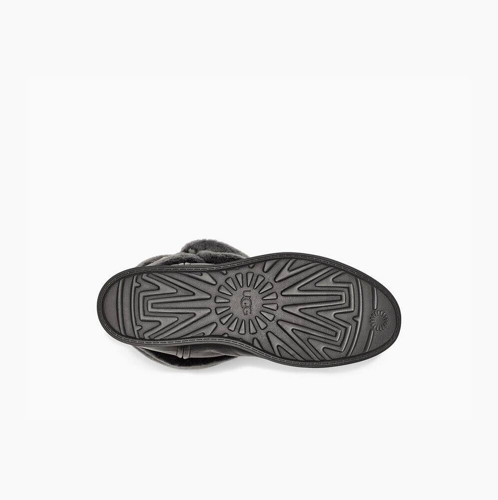 UGG Klassiska Berge Mini Mini Boots Dam Svarta | I8EIN5M8