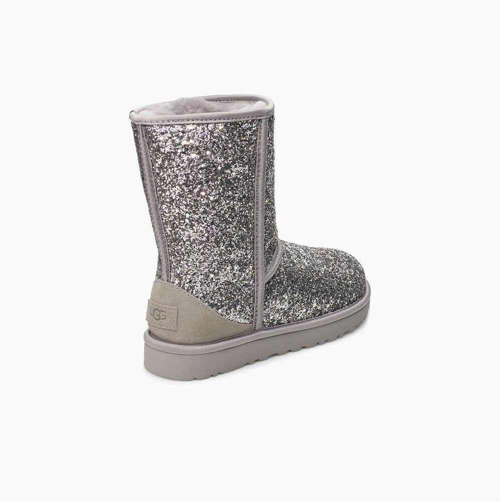 UGG Klassiska Cosmos Korta Stövlar Dam Silver | IJNMS41T