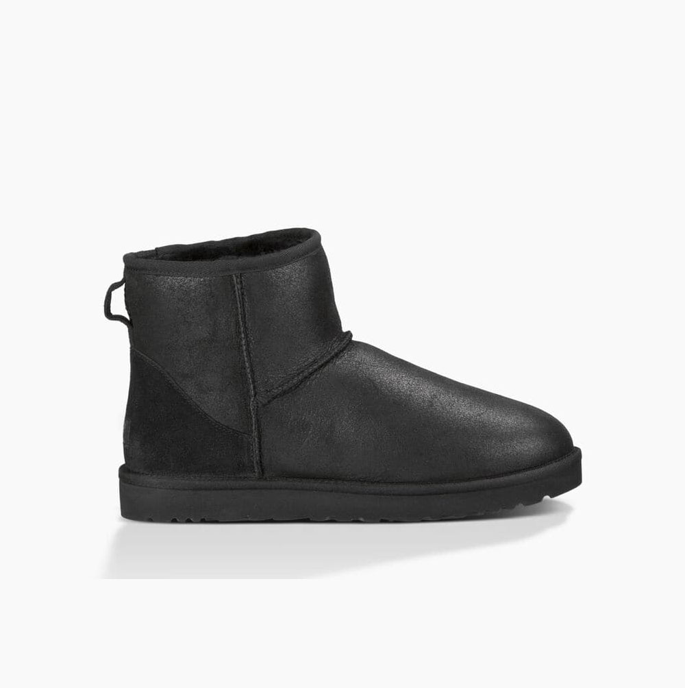 UGG Klassiska Mini Bomber Classic Boots Herr Svarta | O8FV9SKZ