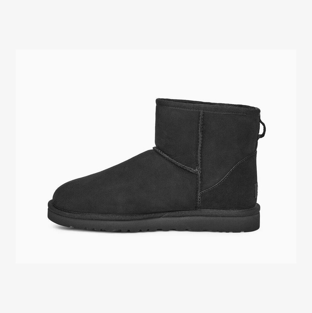 UGG Klassiska Mini Classic Boots Herr Svarta | WPZZKC9U