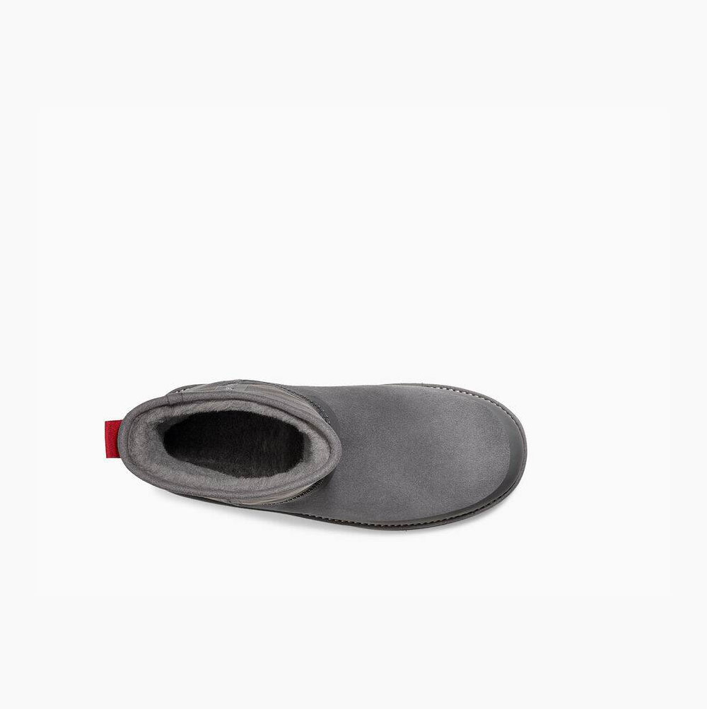 UGG Klassiska Mini Urban Tech Weather Classic Boots Herr Mörkgrå | W40T9X0U
