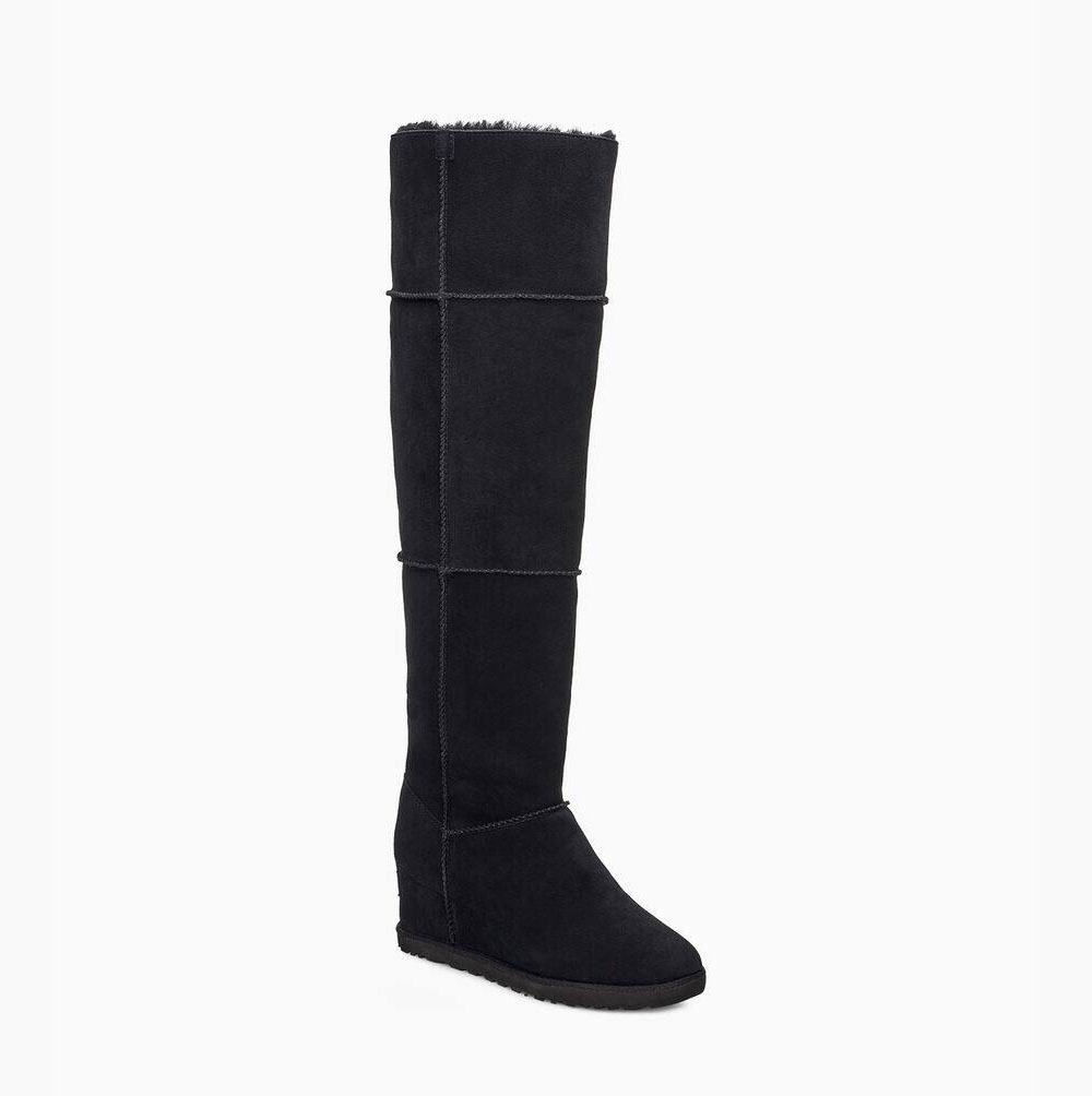 UGG Klassiska OTK Over The Knee Boots Dam Svarta | EHWW4YND