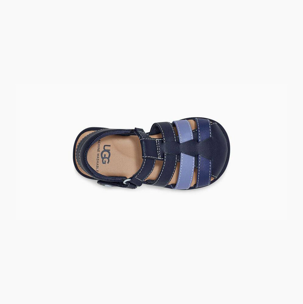 UGG Kolding Sandaler Barn Marinblå | FQ89LMM3