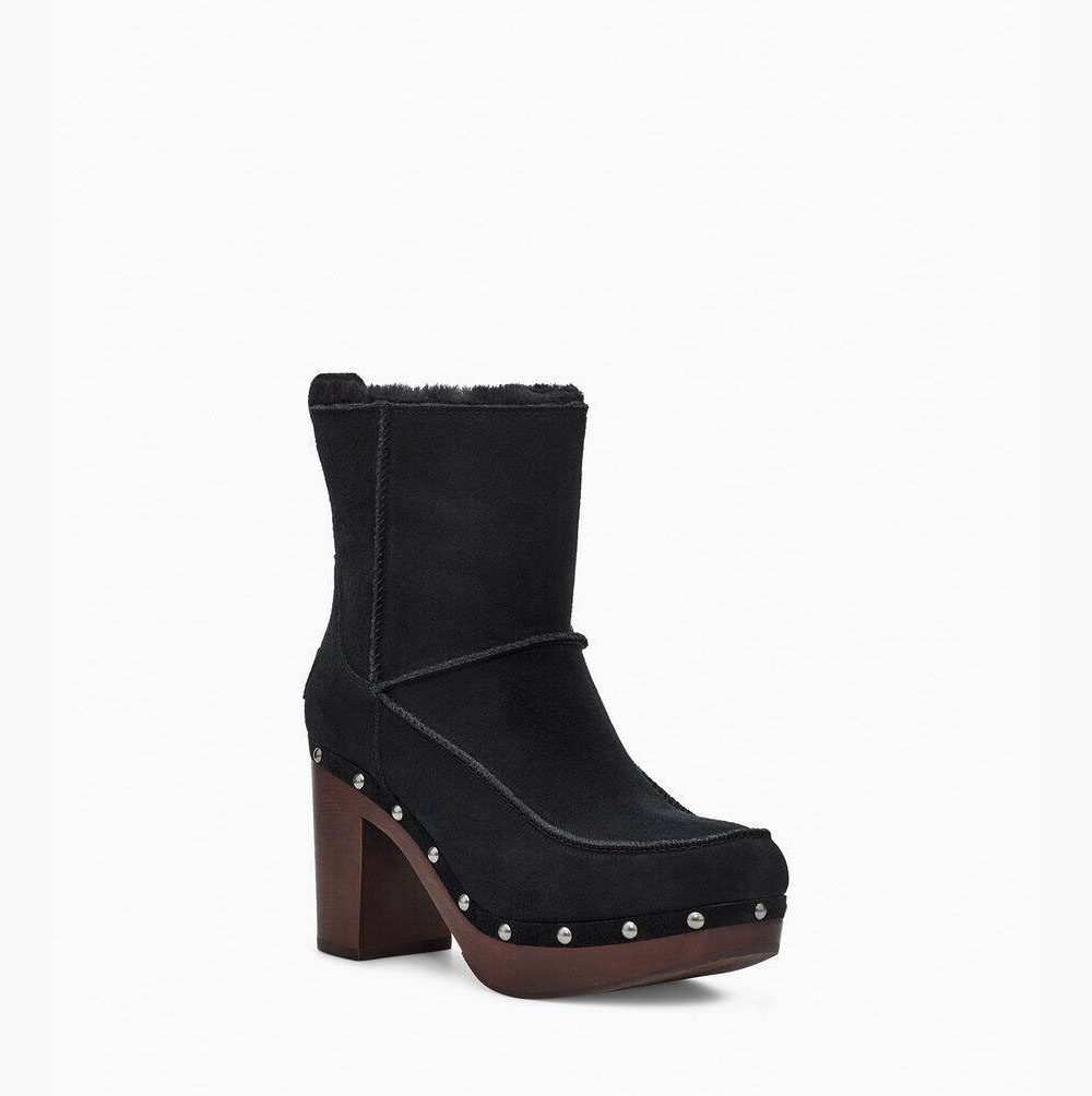 UGG Kouri Lackstövlar Dam Svarta | DR5MYJ2O