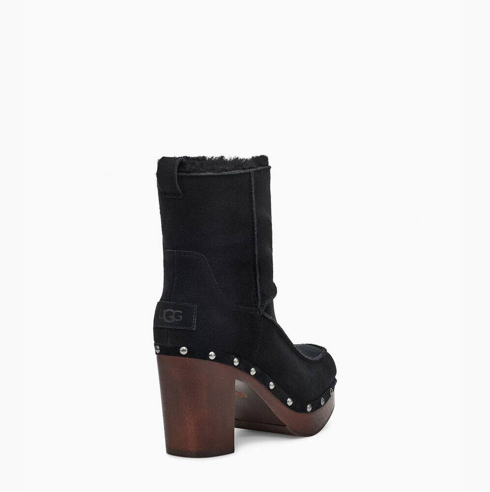 UGG Kouri Lackstövlar Dam Svarta | DR5MYJ2O
