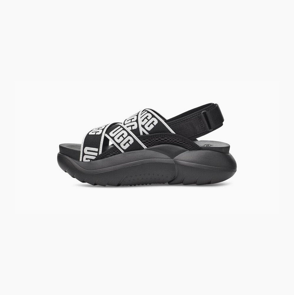 UGG LA Cloud Platå Sandaler Dam Svarta | OA6X58VF