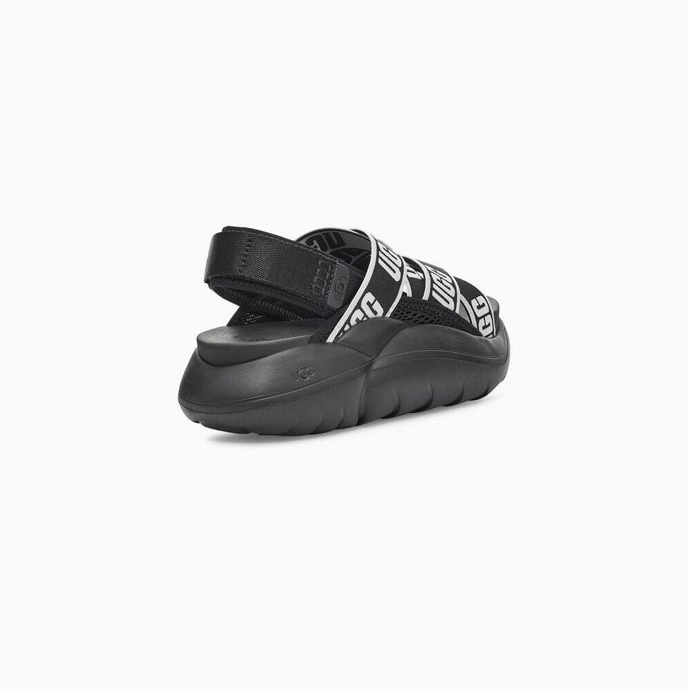UGG LA Cloud Platå Sandaler Dam Svarta | OA6X58VF