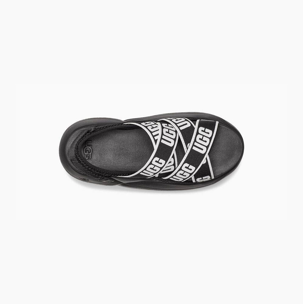 UGG LA Cloud Platå Sandaler Dam Svarta | OA6X58VF