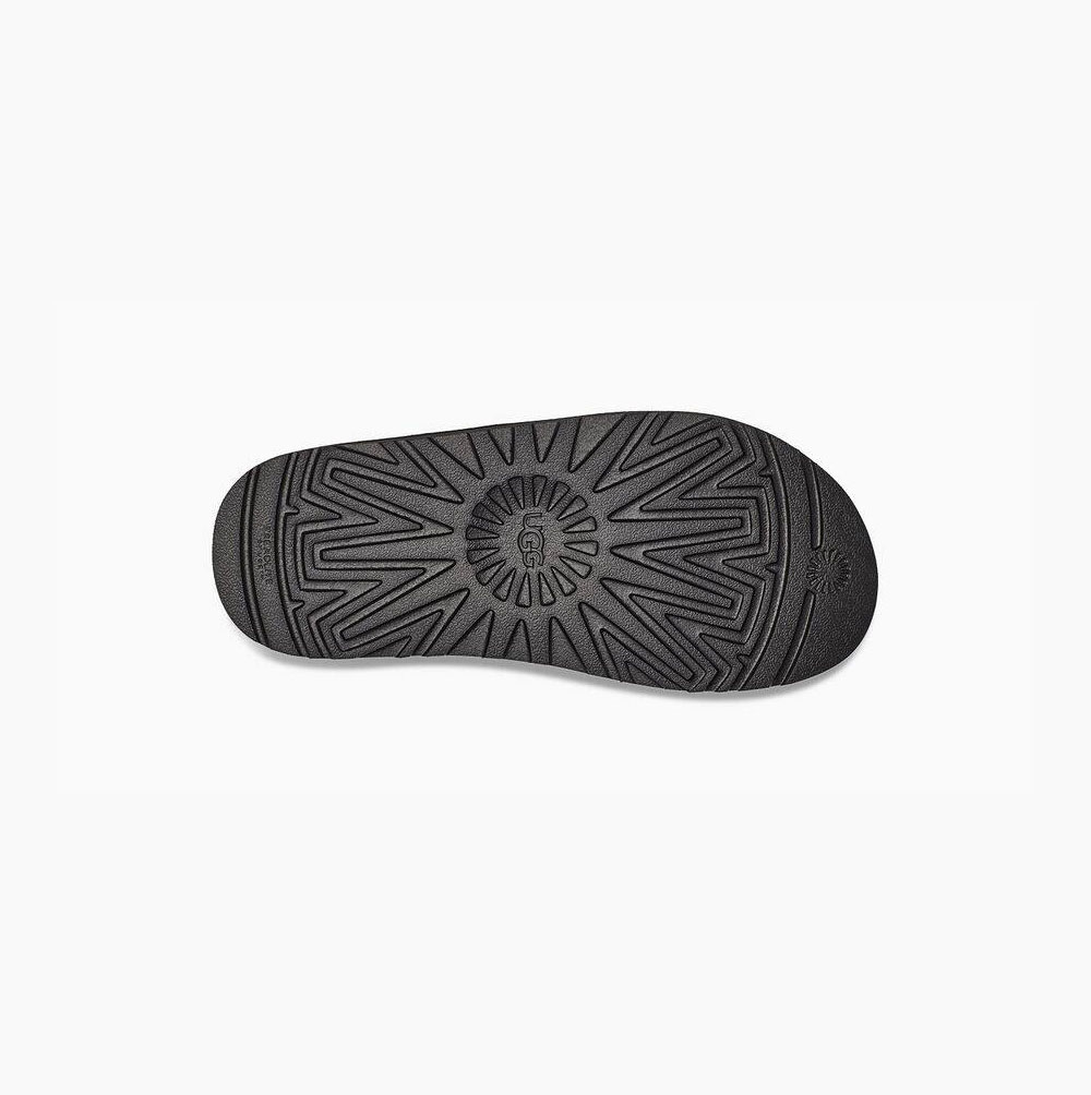 UGG Laton Platform Badtofflor Badtofflor Dam Svarta | 0VJNS2YA