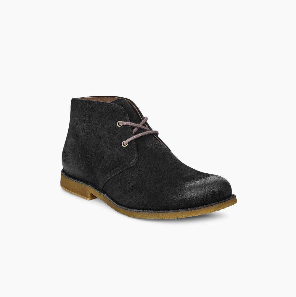 UGG Leighton WP Ökenboots Herr Svarta | 0GXXGWB6
