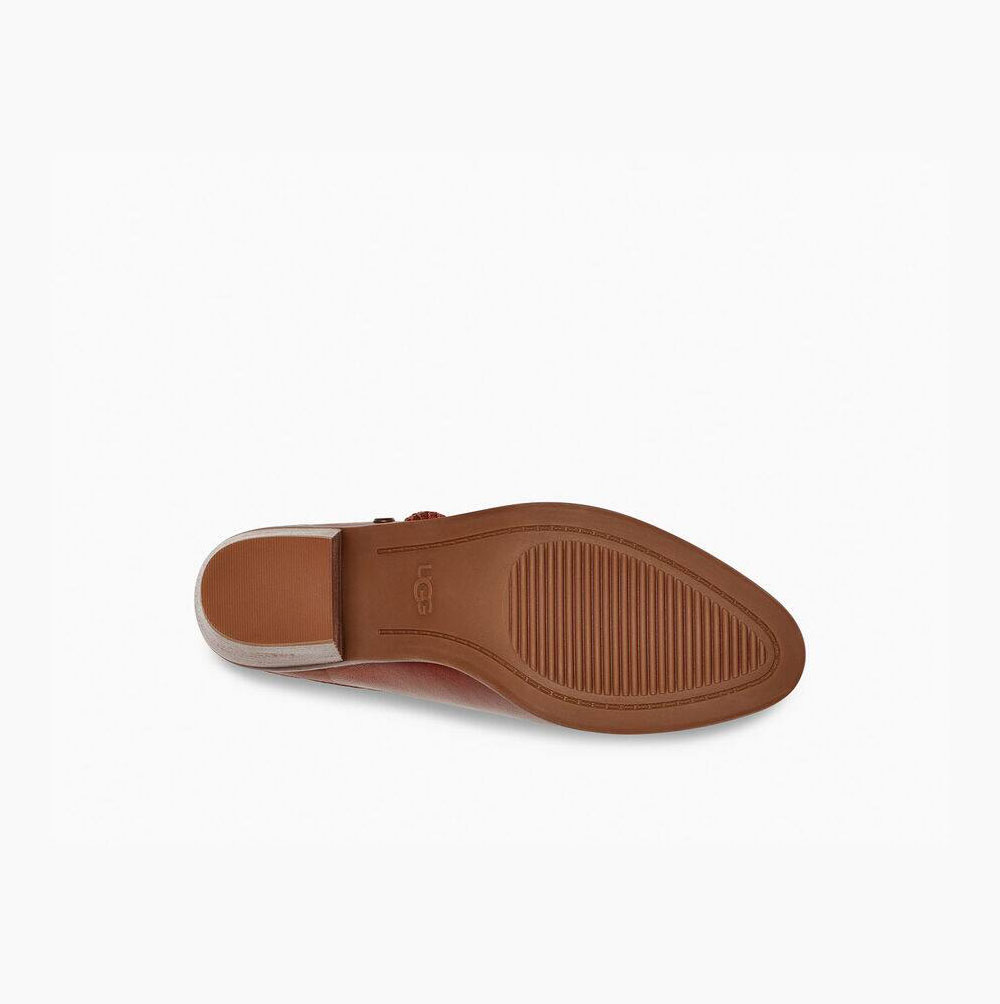 UGG Lovisa Heels Mules Skor Dam Bruna | NZAAI1IF