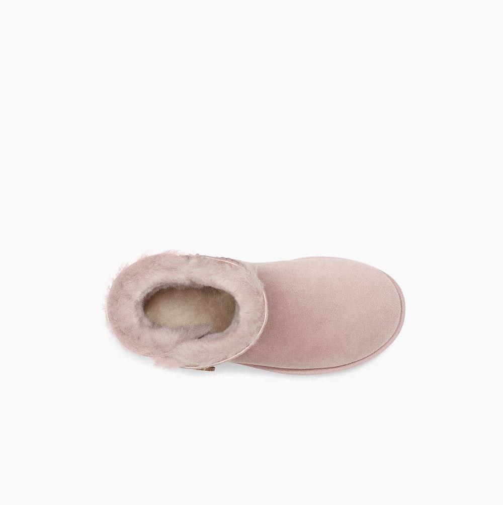 UGG Mini Bailey Button II Button Boots Dam Rosa | 7CZRDK5I