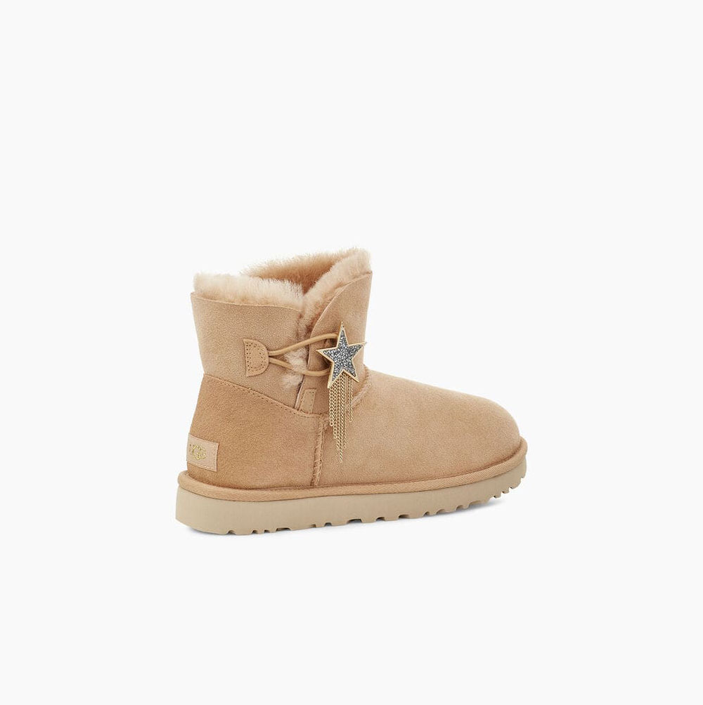 UGG Mini Bailey Star Mini Boots Dam Beige | G6OG4OLF