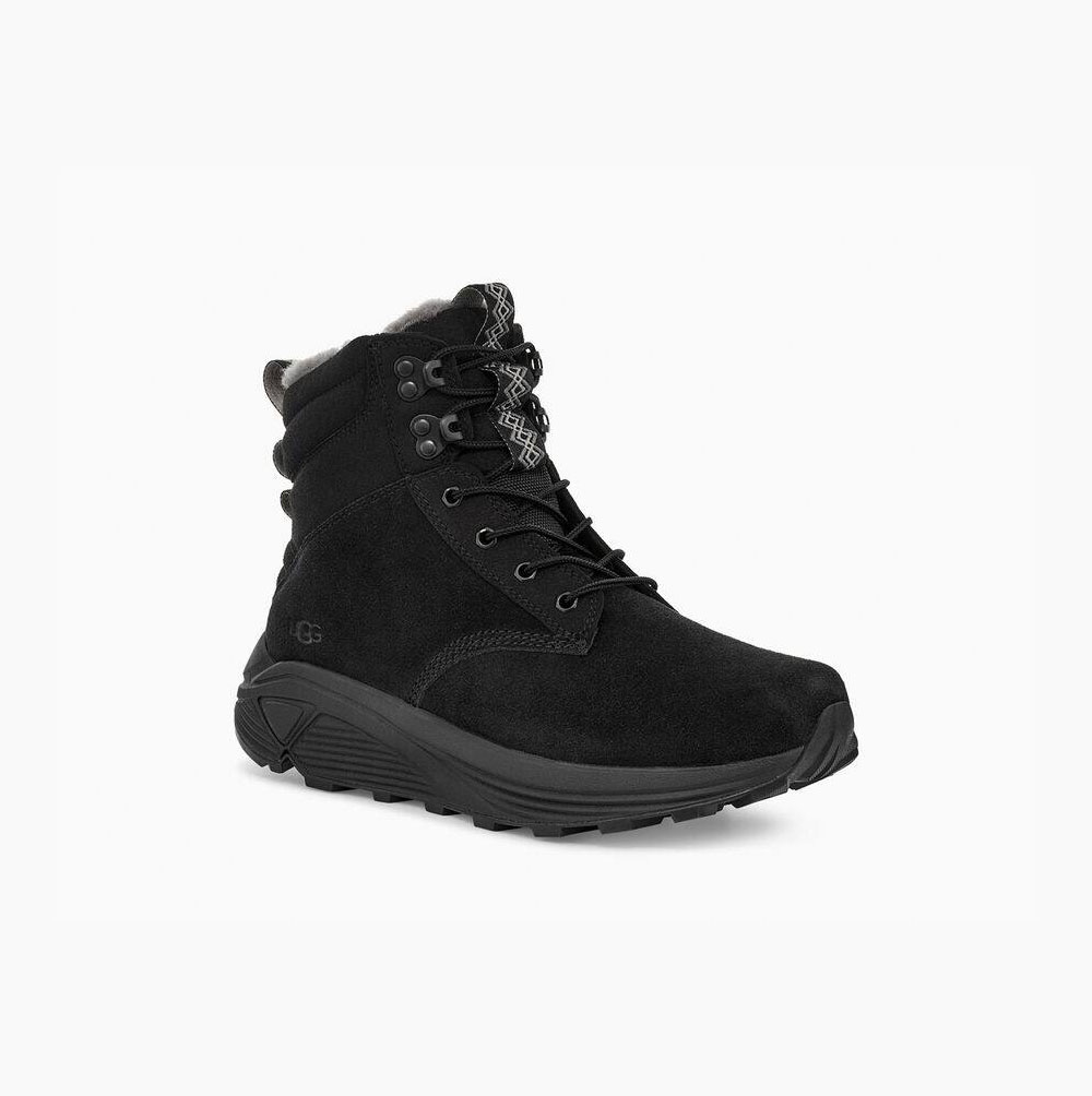 UGG Miwo Utility Weather Sneaker Stövlar Herr Svarta | 4H7CNTXF