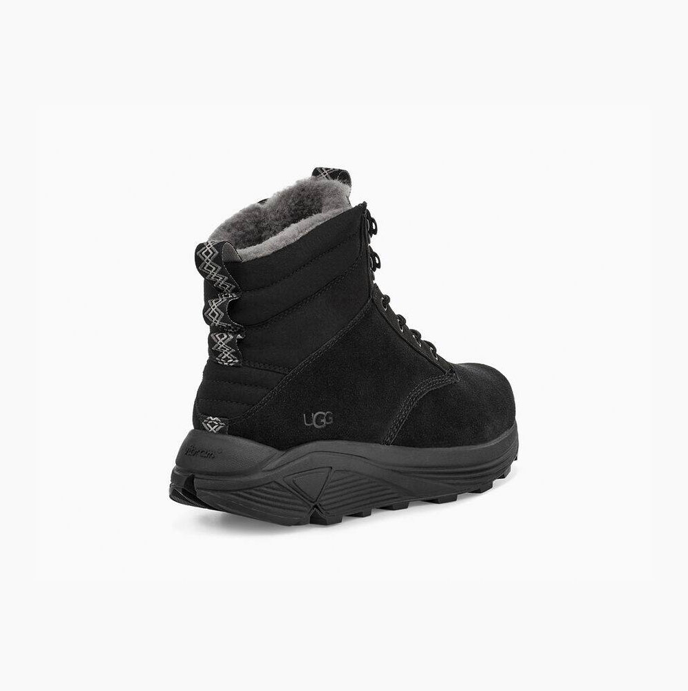 UGG Miwo Utility Weather Sneaker Stövlar Herr Svarta | 4H7CNTXF