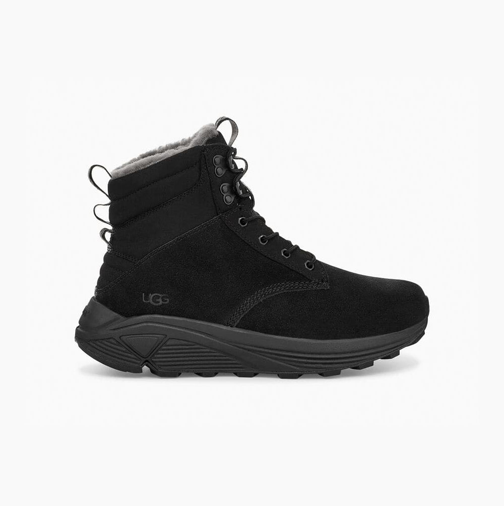 UGG Miwo Utility Weather Sneaker Stövlar Herr Svarta | 4H7CNTXF