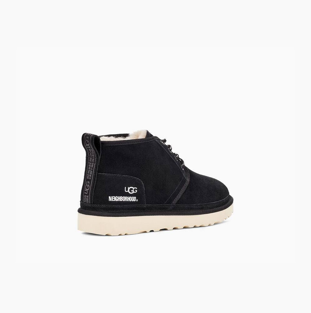 UGG Neighborhood Neumel Neumel Boots Herr Svarta | 5S2HVD9T