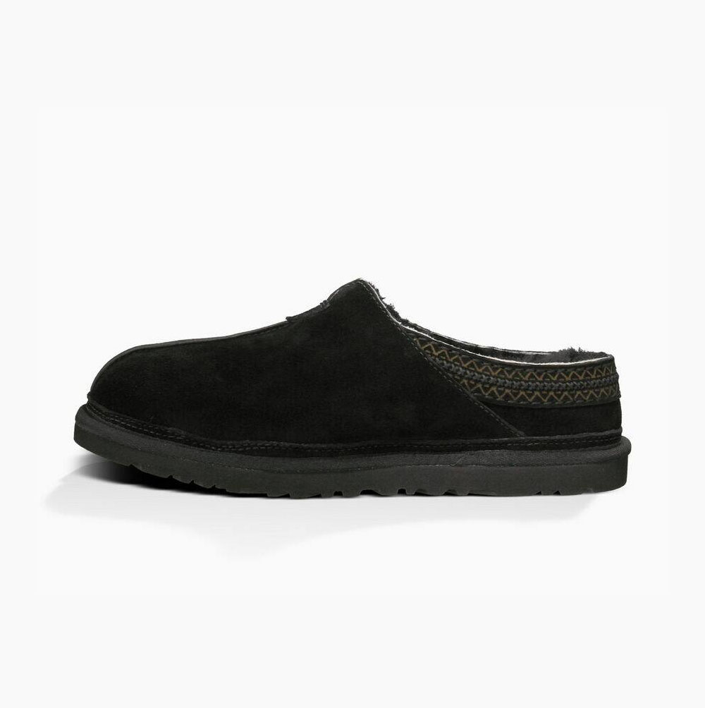 UGG Neuman Tofflor Herr Svarta | MMAPO023
