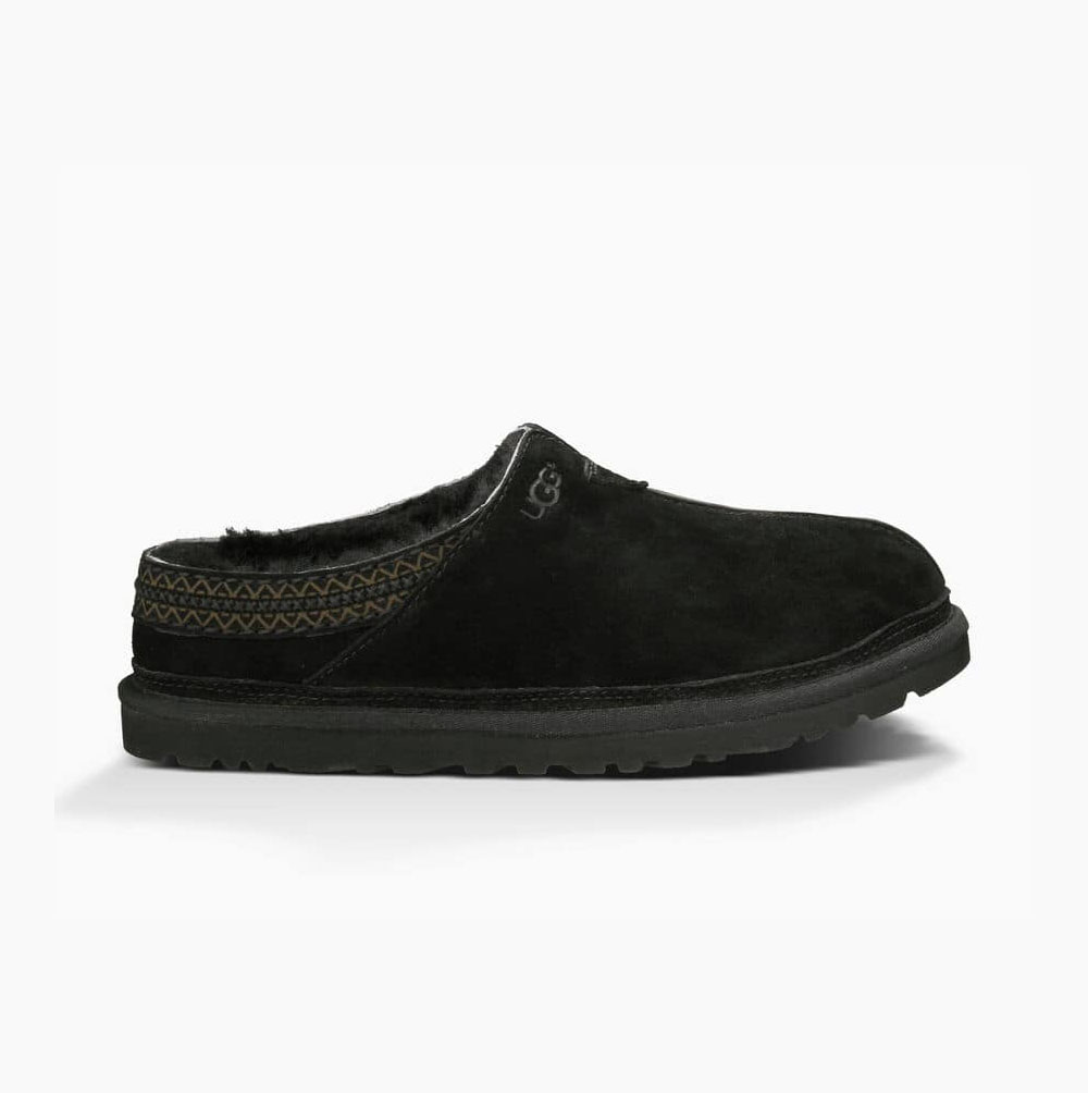 UGG Neuman Tofflor Herr Svarta | MMAPO023