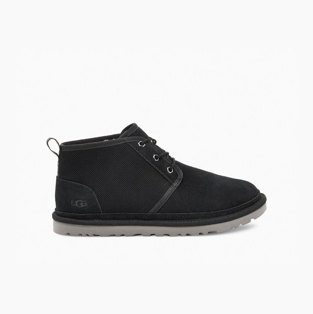 UGG Neumel Corduroy Neumel Boots Herr Svarta | N1N5DRMO