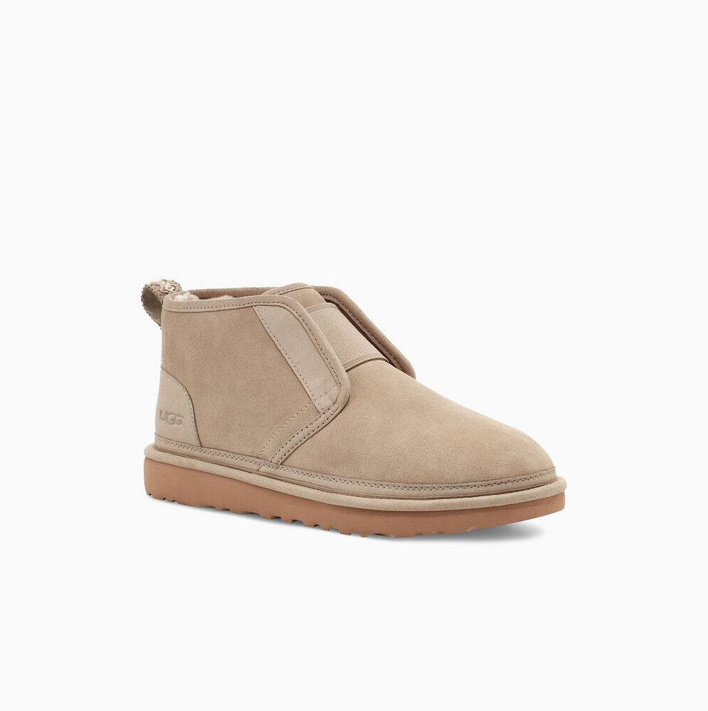 UGG Neumel Flex Snörkängor Herr Beige | PEJV8TO8