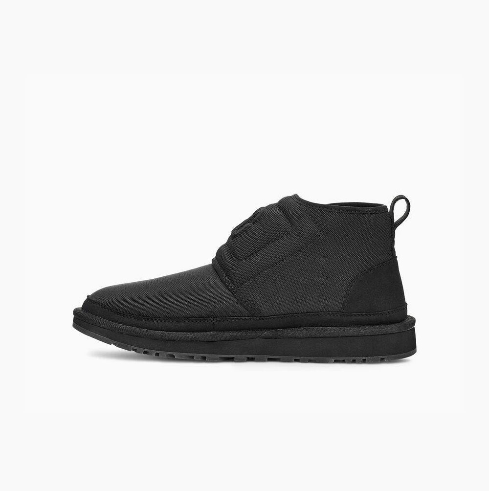 UGG Neumel Molded Logo Neumel Boots Herr Svarta | YMNLZ81R