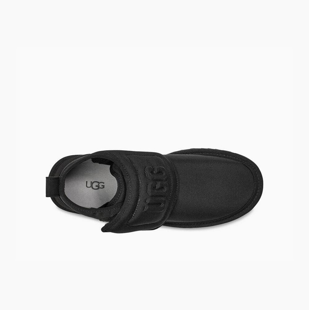 UGG Neumel Molded Logo Neumel Boots Herr Svarta | YMNLZ81R