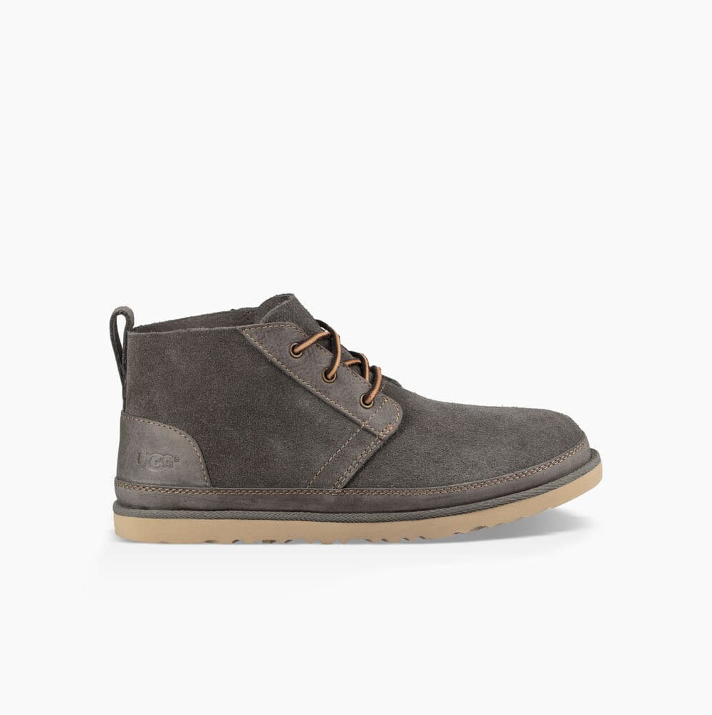 UGG Neumel Unlined Ankelboots Herr Mörkgrå | LHVLORQD